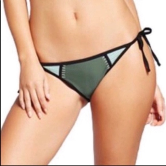Xhilaration Color Block Bikini Bottoms - Picture 1 of 5
